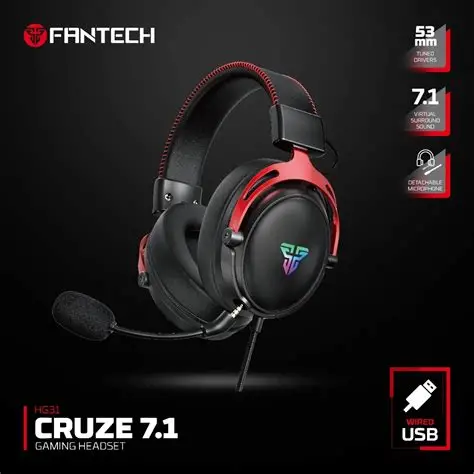 Fantech Hg31 Cruze 7.1 Rgb Gaming